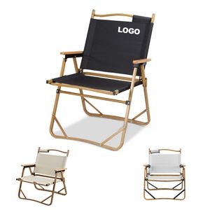 Wood Grain Folding Chair 2