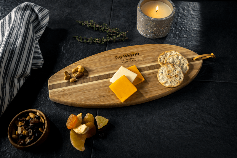 Lil' Surfer Bamboo Cutting Board 43