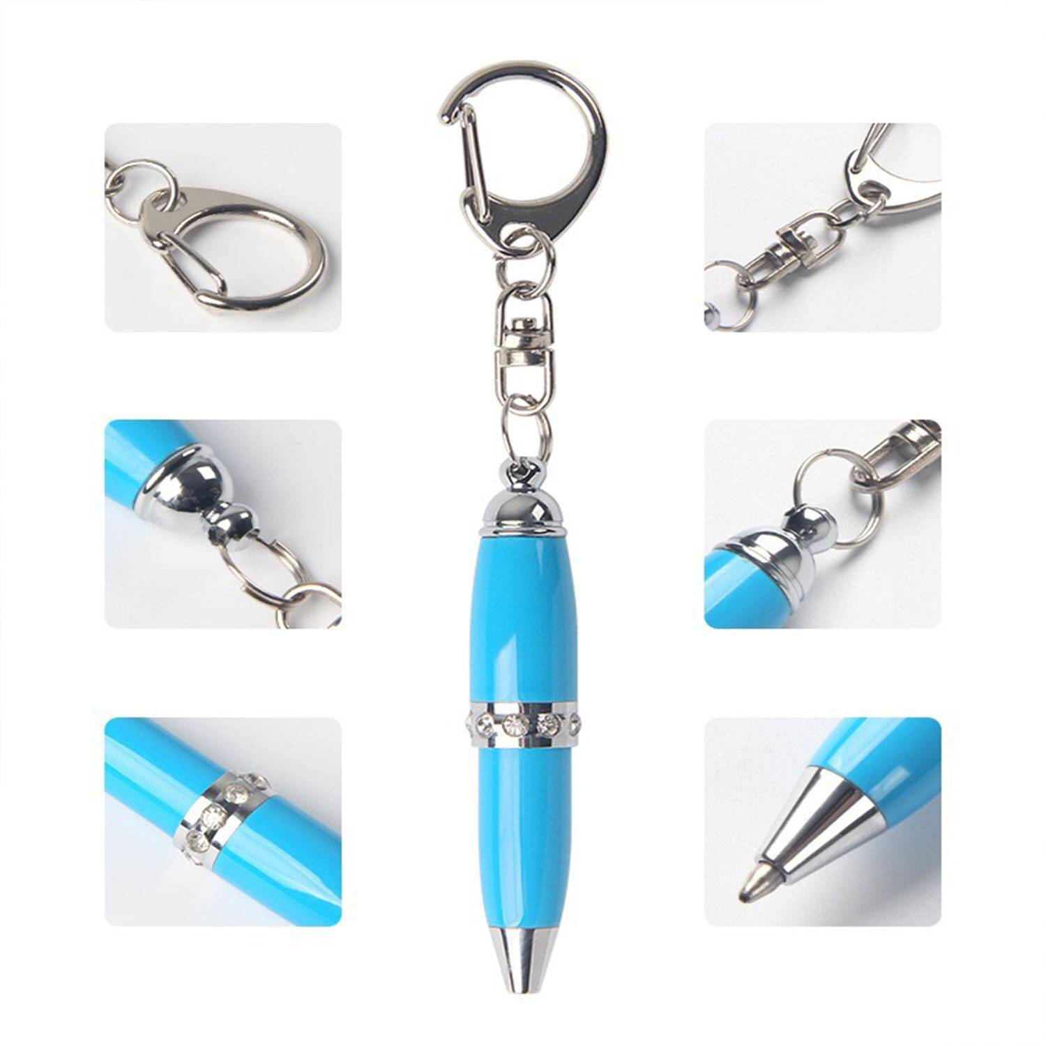 Keychain Short Metal Ballpoint Pen 4