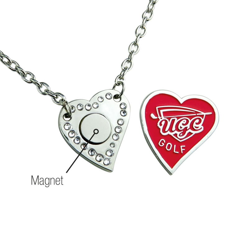Heart Magnetic Golf Necklace 3