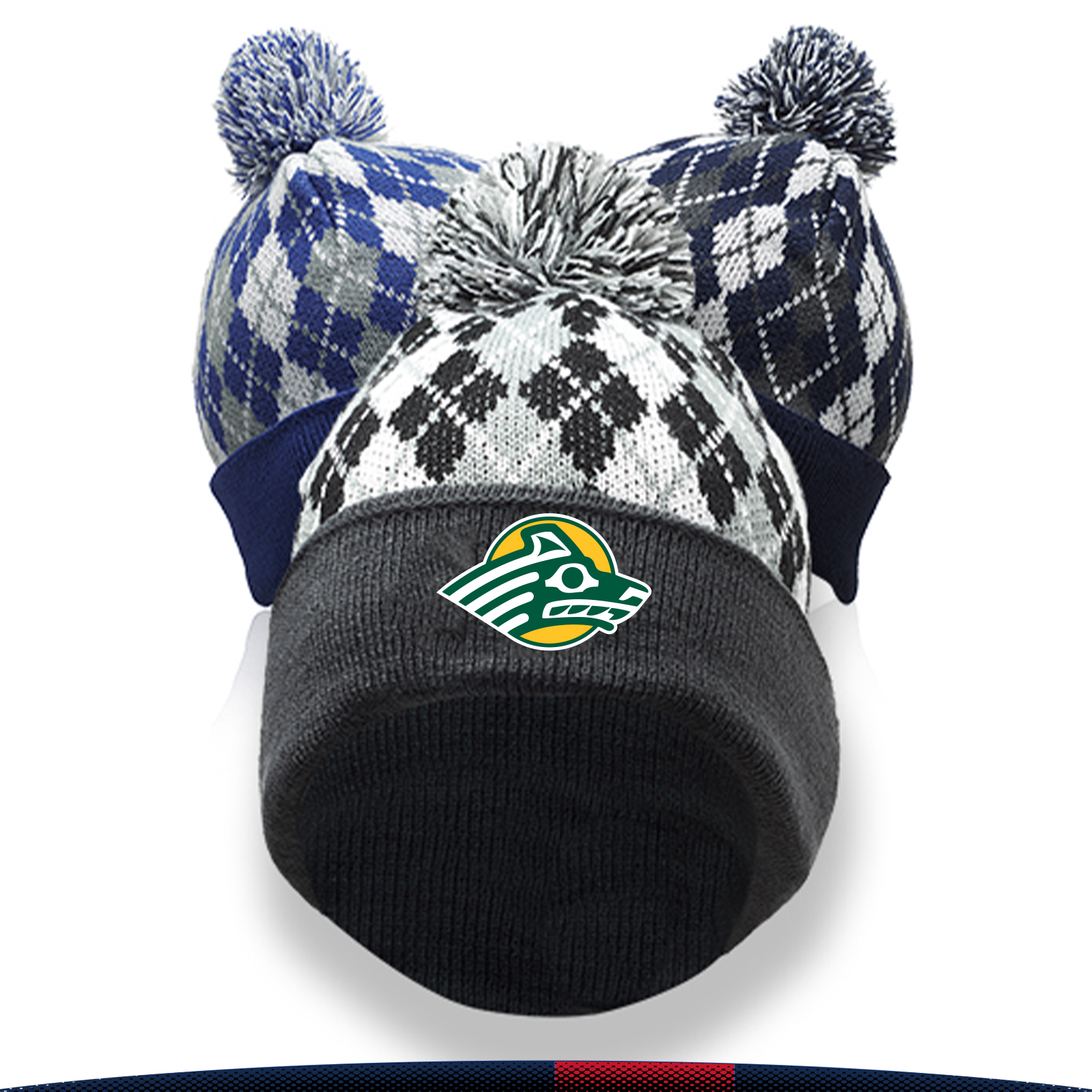 Raouy Knitted Pompom Beanies 6