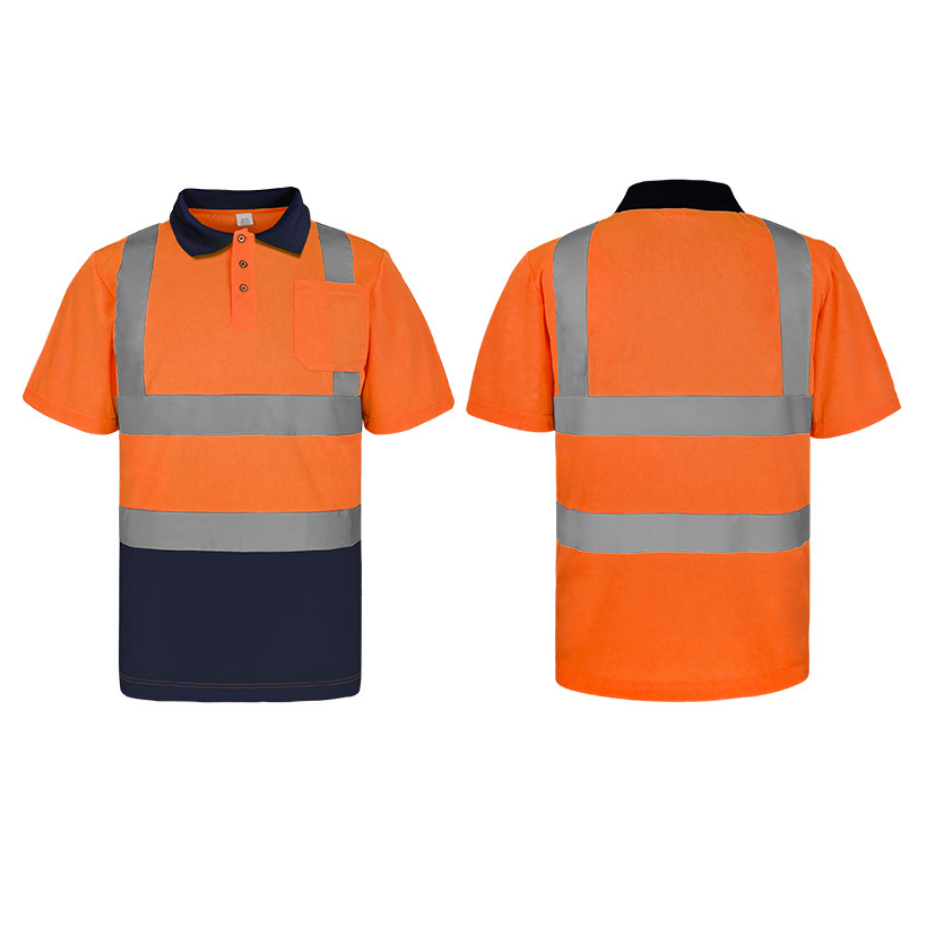 Class 2 Hi-Vis Short Sleeve Safety Polo Shirts 5