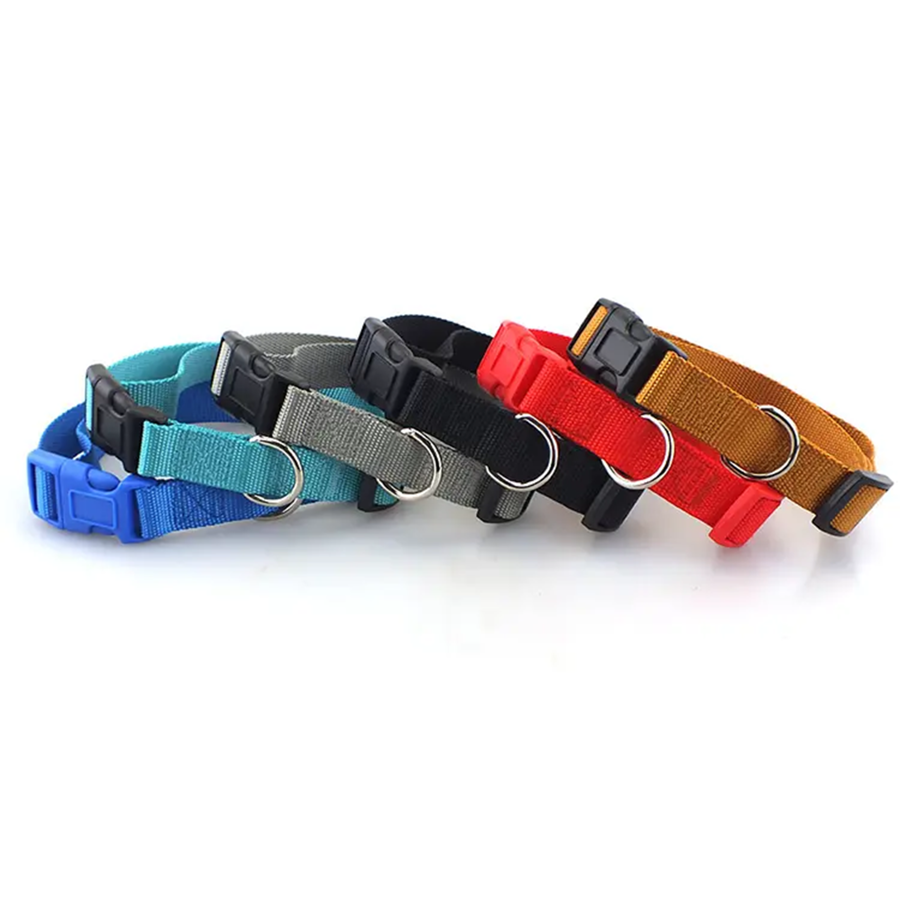 RPET Screen Printed Pet Collar with Buckle Release 3