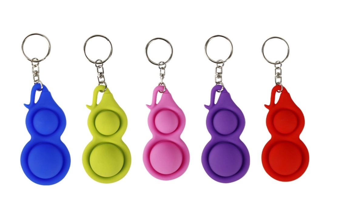 Simple Dimple Fidget Toy Keychain 2
