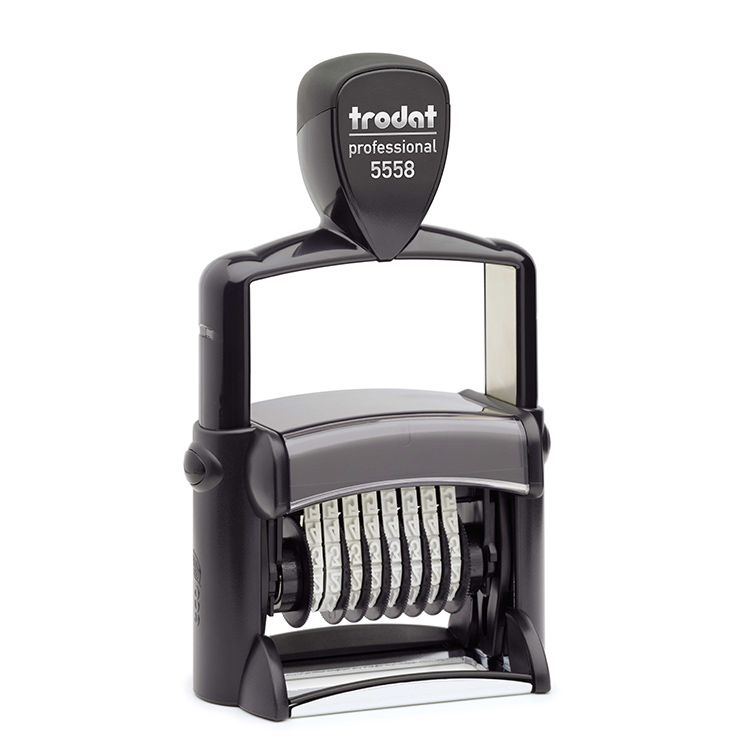 Trodat® Metal Numbering Self Inking Machine Stamp 1