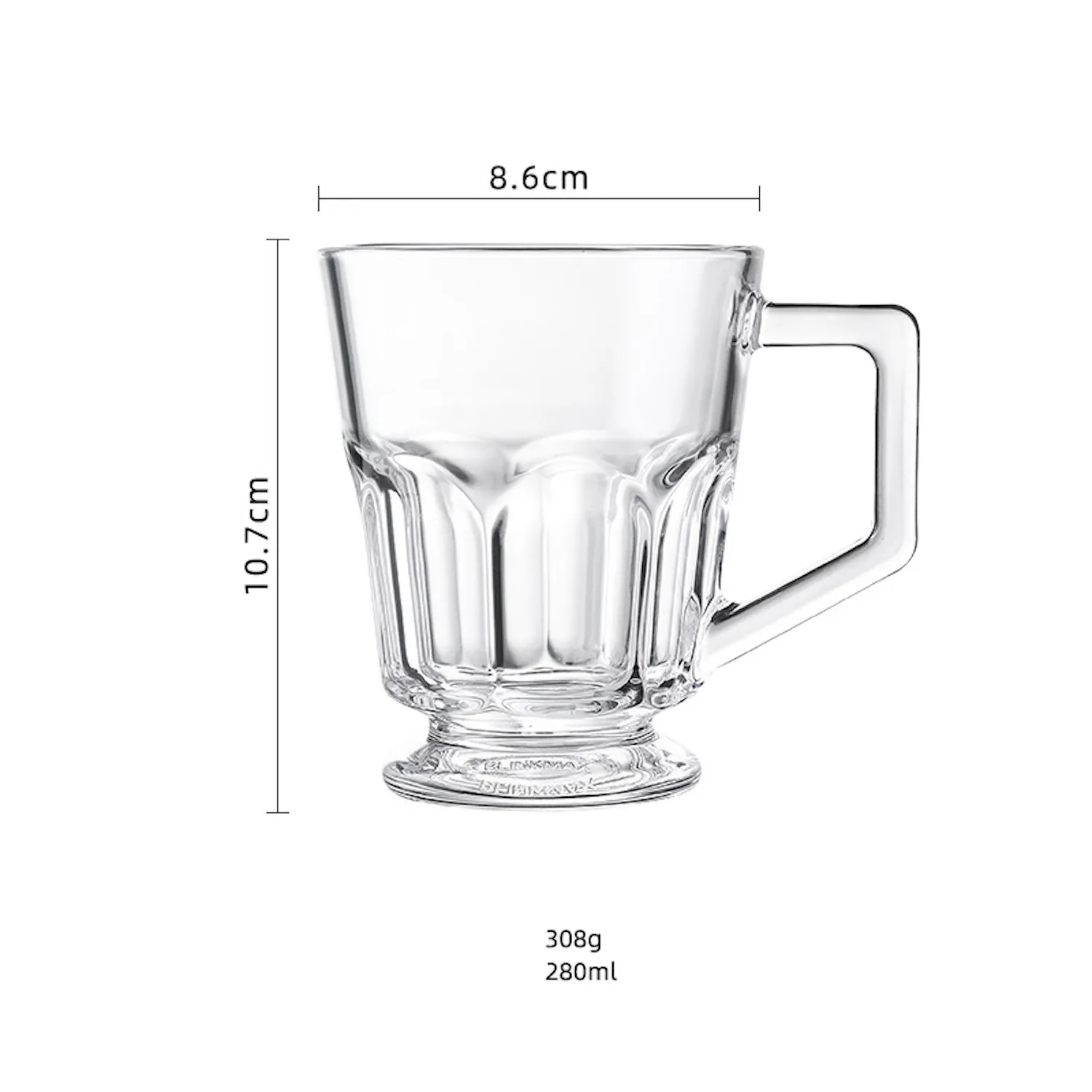 Coffee Glass With Handle 1