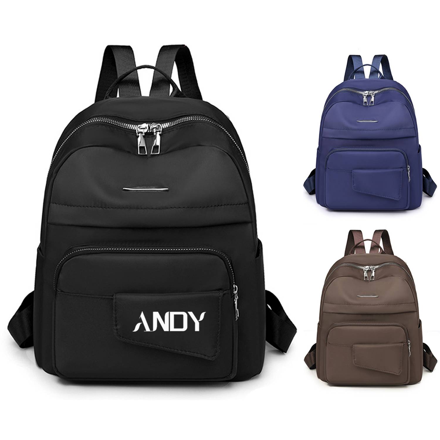 Multi functional nylon travel and work backpack 3