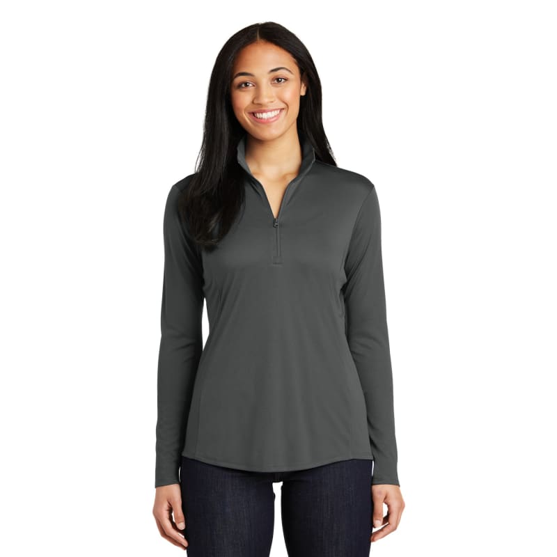 Sport-Tek Women's PosiCharge Competitor 1/4-Zip Pullover., custom hoodie or sweatshirt with logo imprint 65