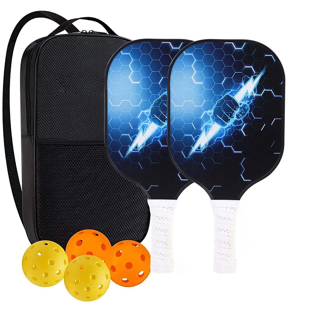Fiberglass Pickleball Set for Training and Games 46