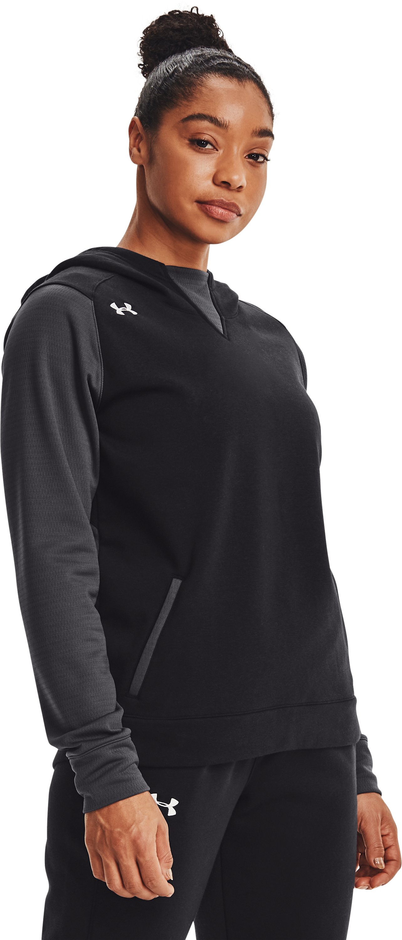 Women's UA Dynasty Fleece Hoodie 1