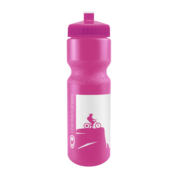 SPOKE-Tacular 28oz Bike Bottle - Colors w/Push-Pull Lid 29