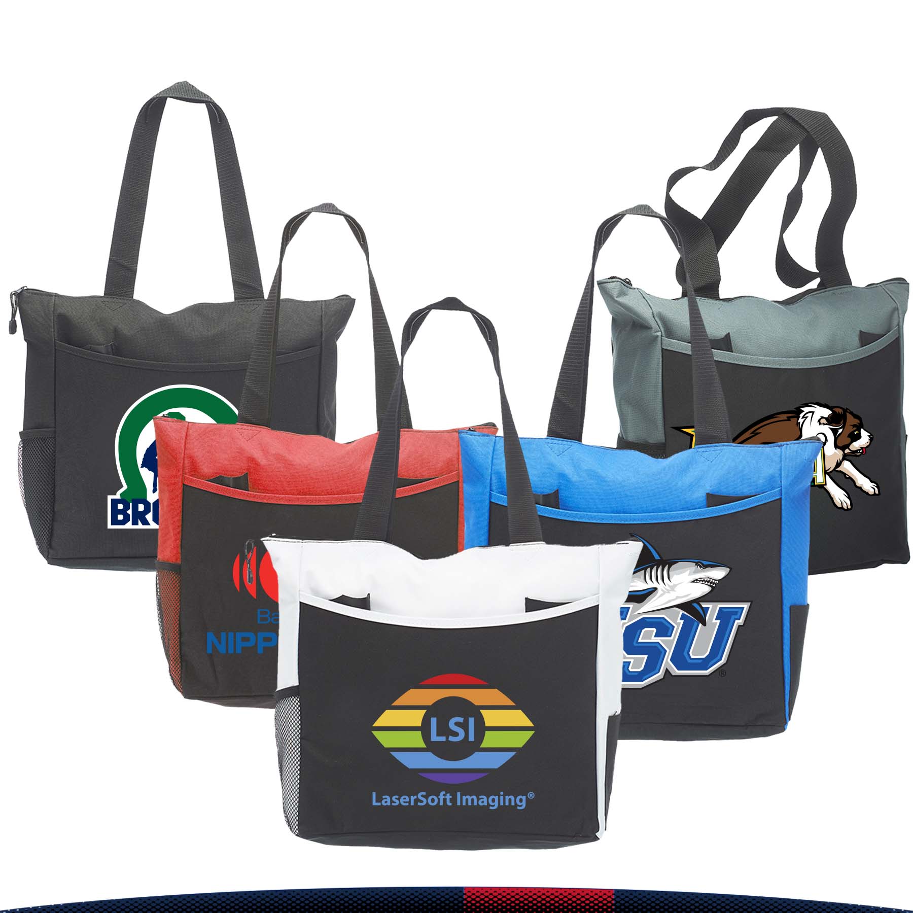 Carola Tote Bags, custom tote bag with logo imprint 5