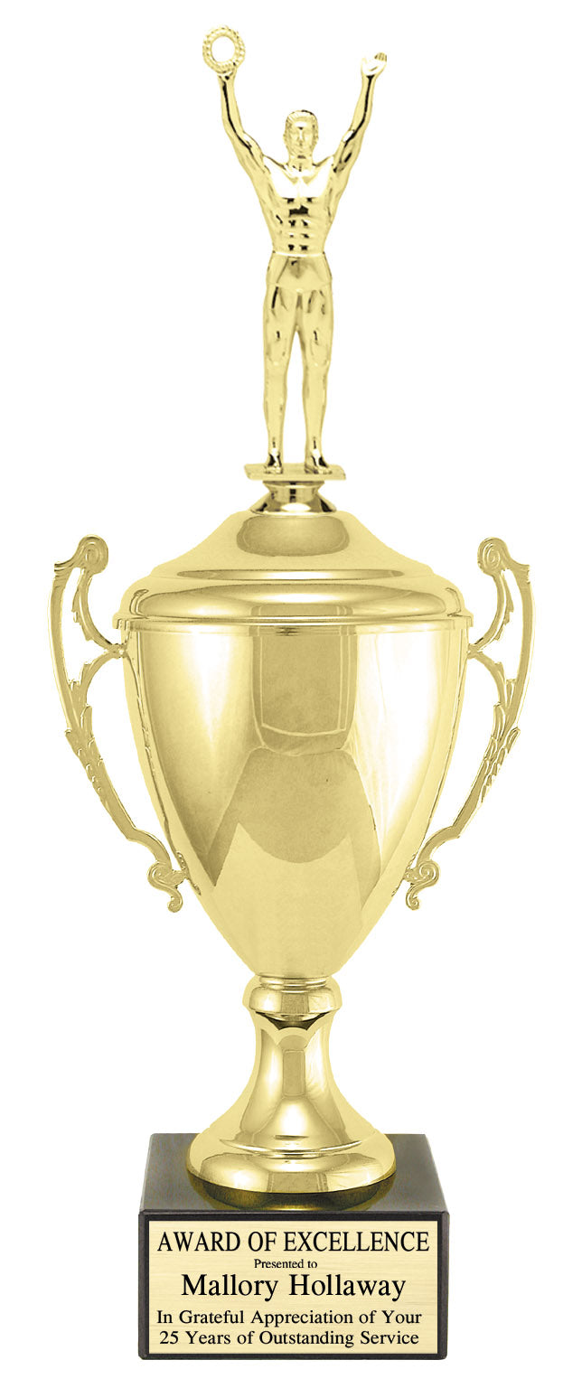 Grand Series Metal Cup With Lid And Figure 2