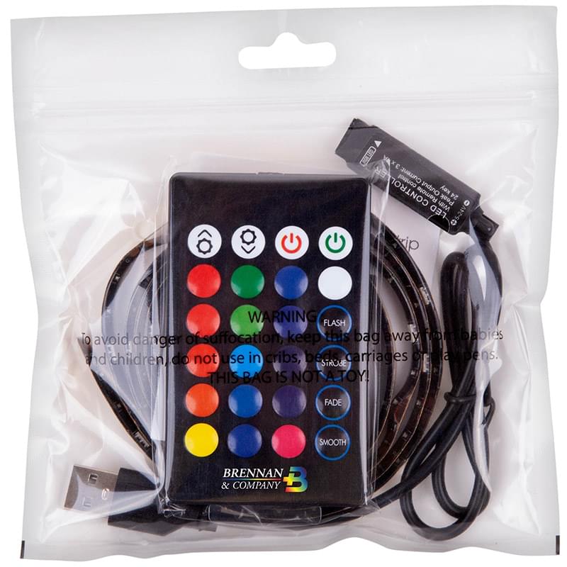 LED RGB Mood Light Strip with Remote 2