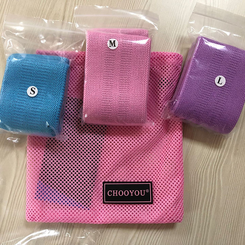 3pcs Set Yoga Hip Tension Resistance Exercise Bands 5