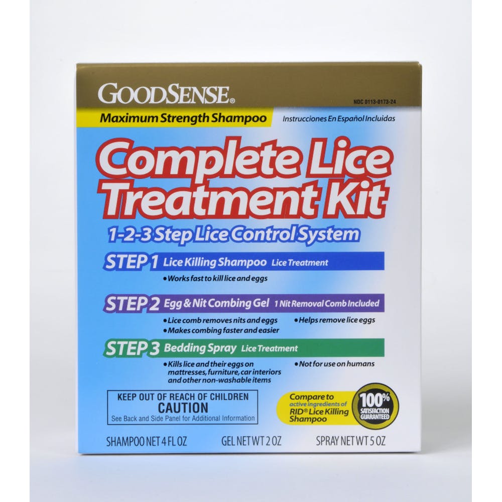 Lice Treatment Kits - 3 Steps 1