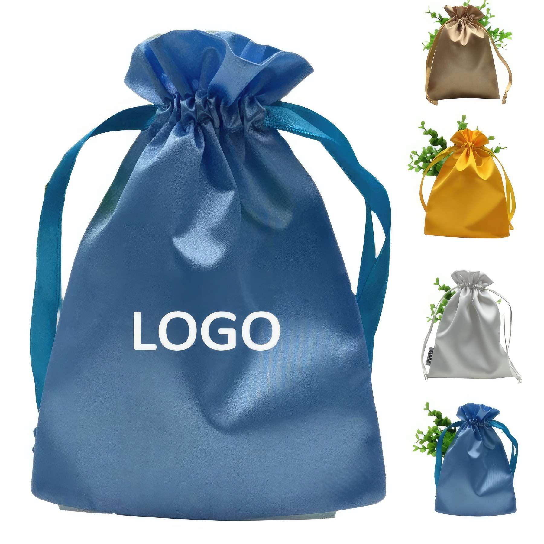 Satin Drawstring Gift Bags 2