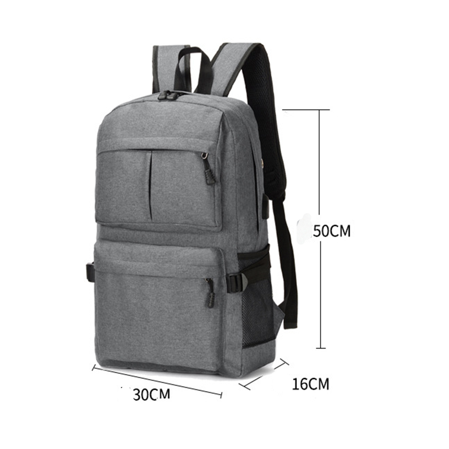 Oxford Carry-on Travel Laptop Backpack With Charging Port 5