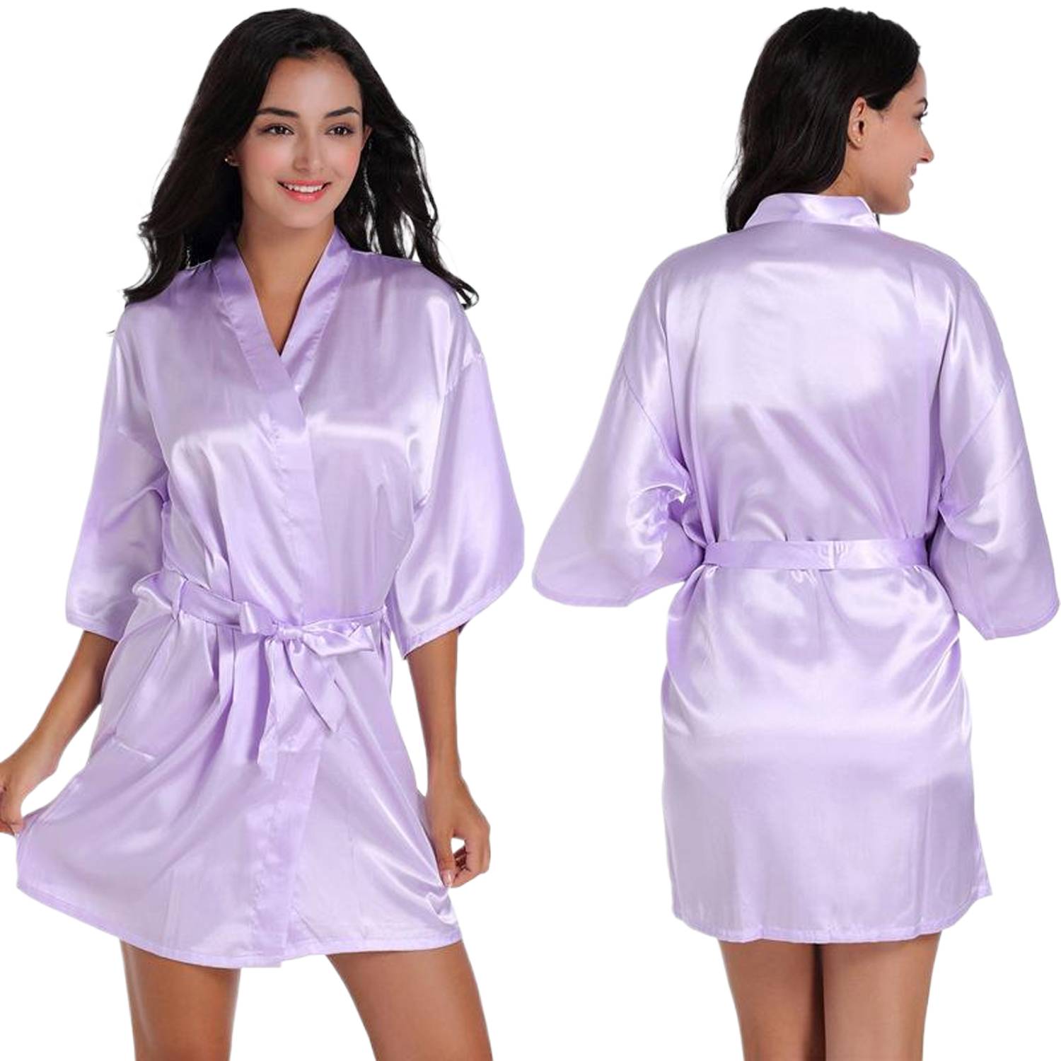 Lightweight Breathable Loungewear Summer Robe 18
