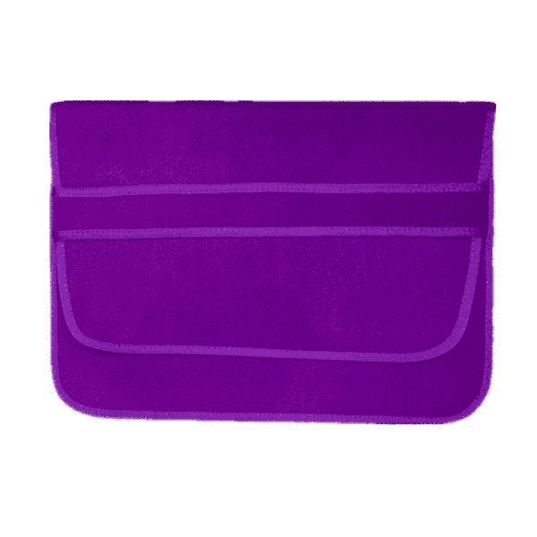 Laptop Sleeve with Flap in Closure - Neoprene 4