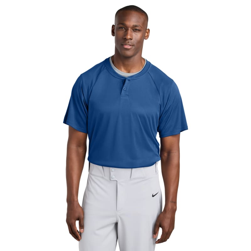 Sport-Tek PosiCharge Competitor 2-Button Henley 19