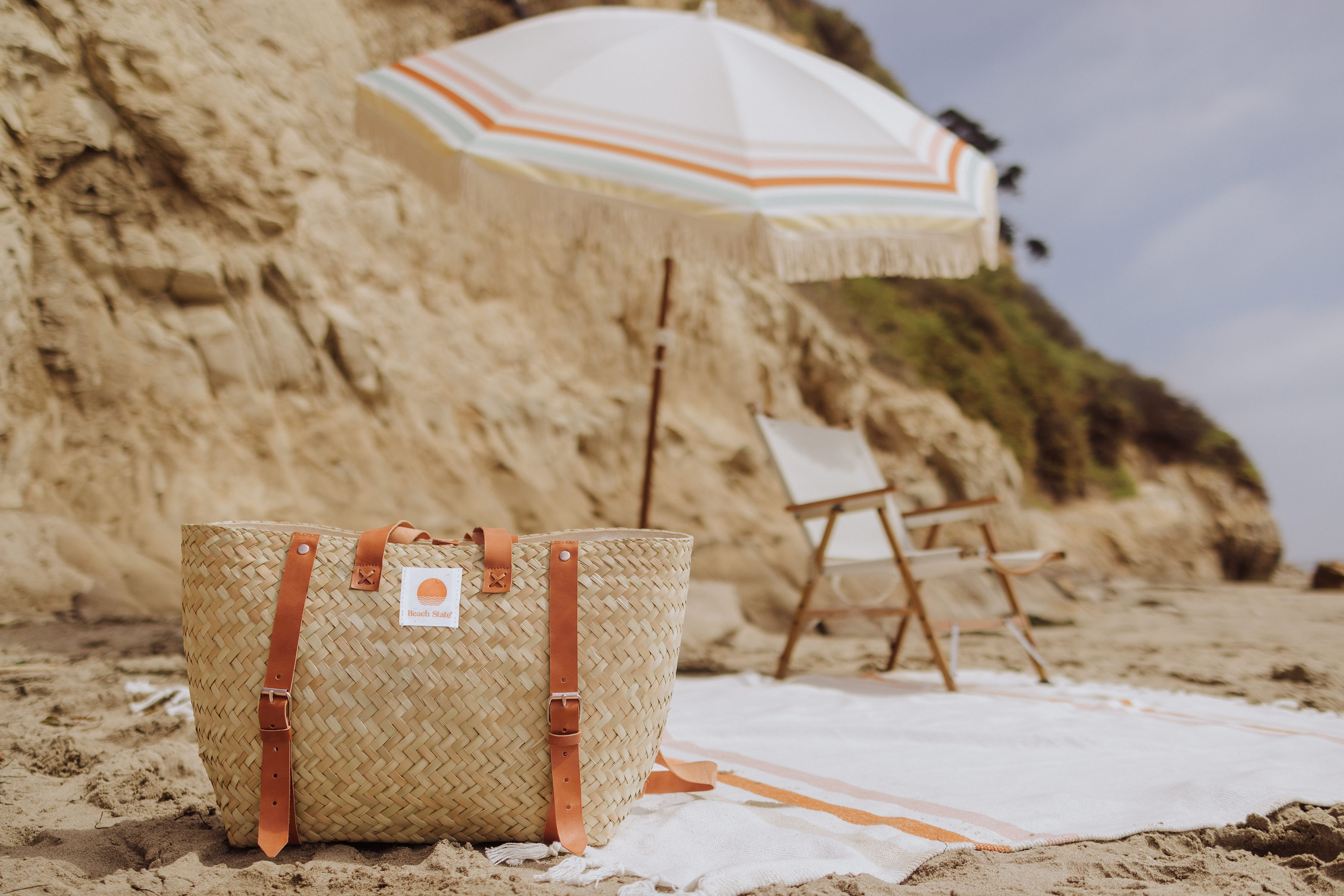 Hermosa Woven Beach Cooler Bag 2