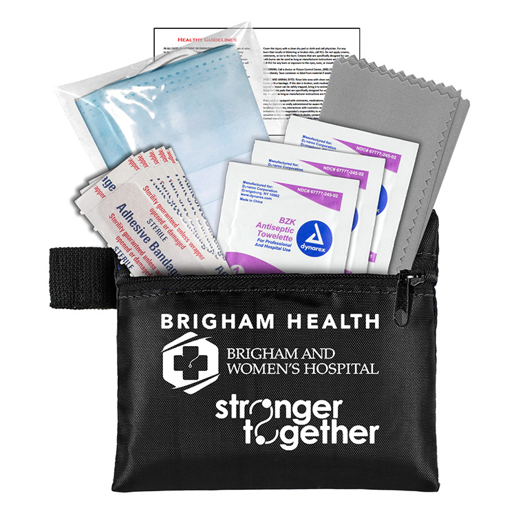 "ORERON" 11 Pcs Antiseptic and Protective First Aid Kit in Zipper Pouch 2