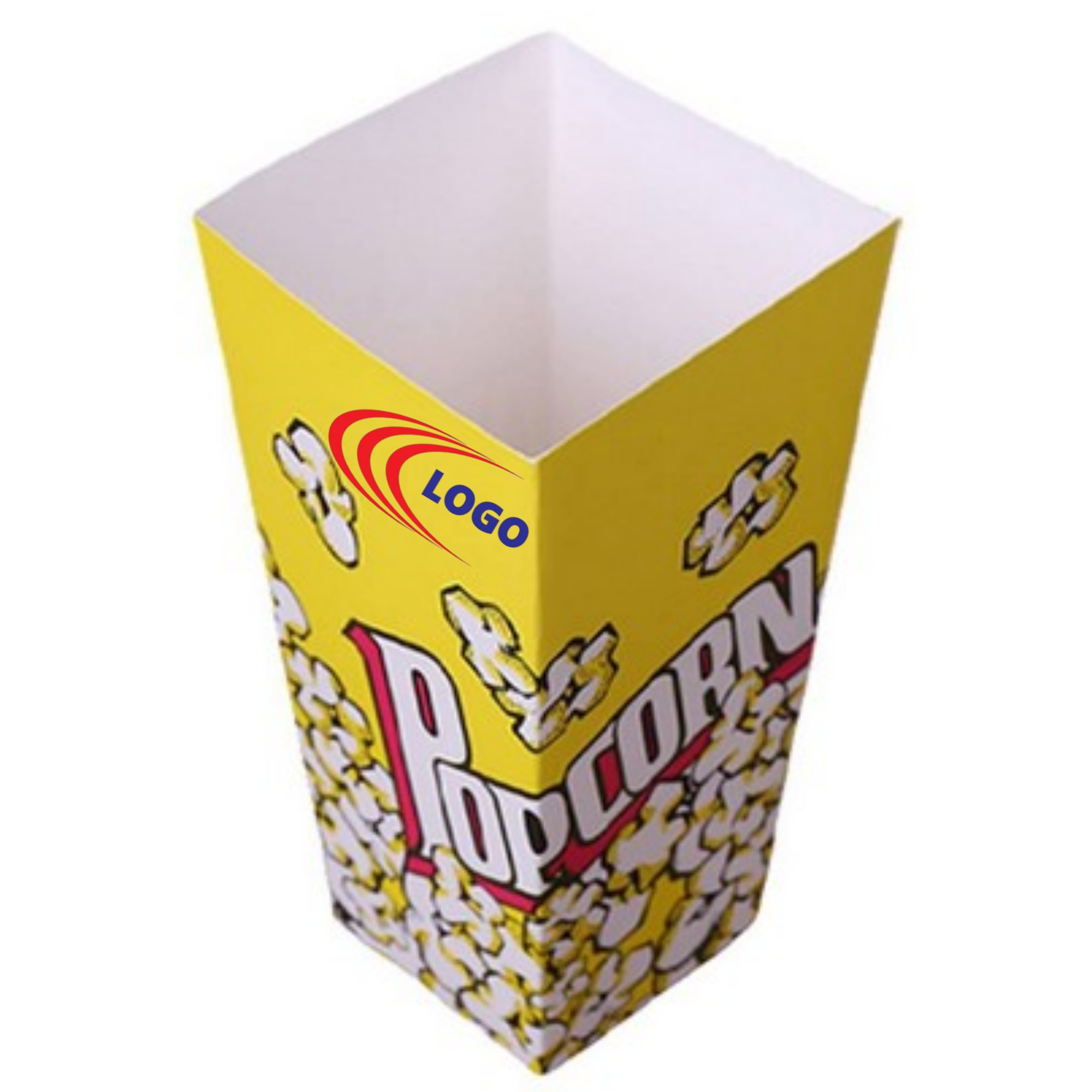 MOQ 30 6.31" x 3.50" x 2.19" Custom Popcorn Boxes 2