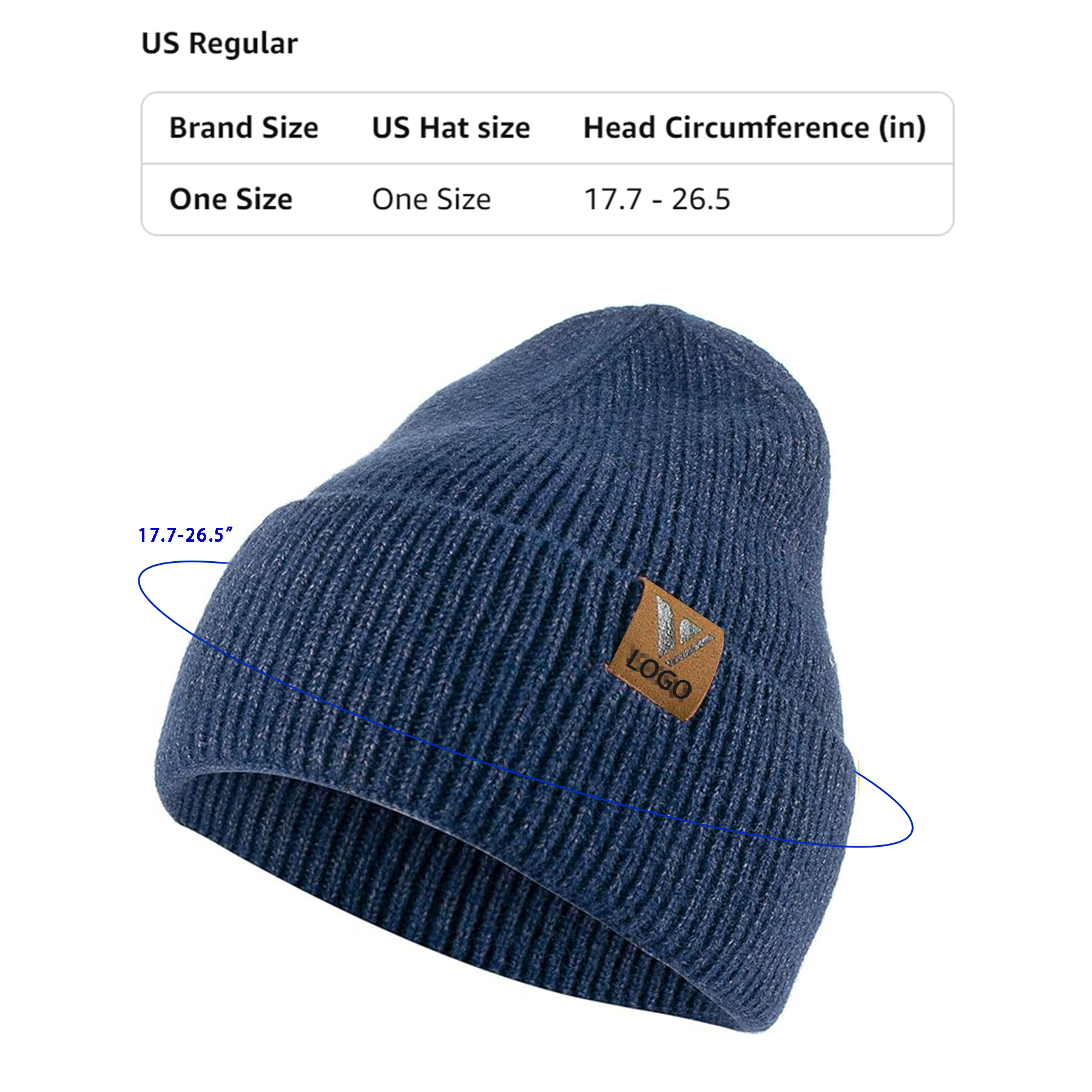 Beanie unisex Slouchy Knit Skull Cap 4