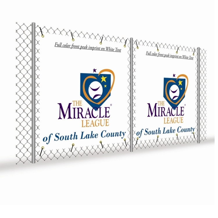 Fence Wrap, Mesh Banner, Single-Sided - 72"W x 48"H 4