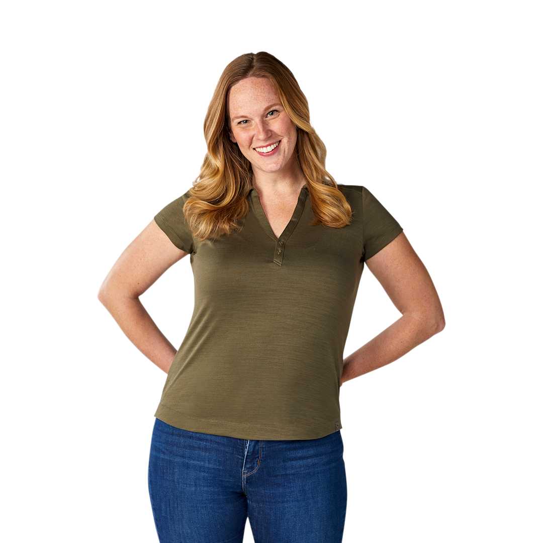 Women's AMOS Eco SS Polo 177