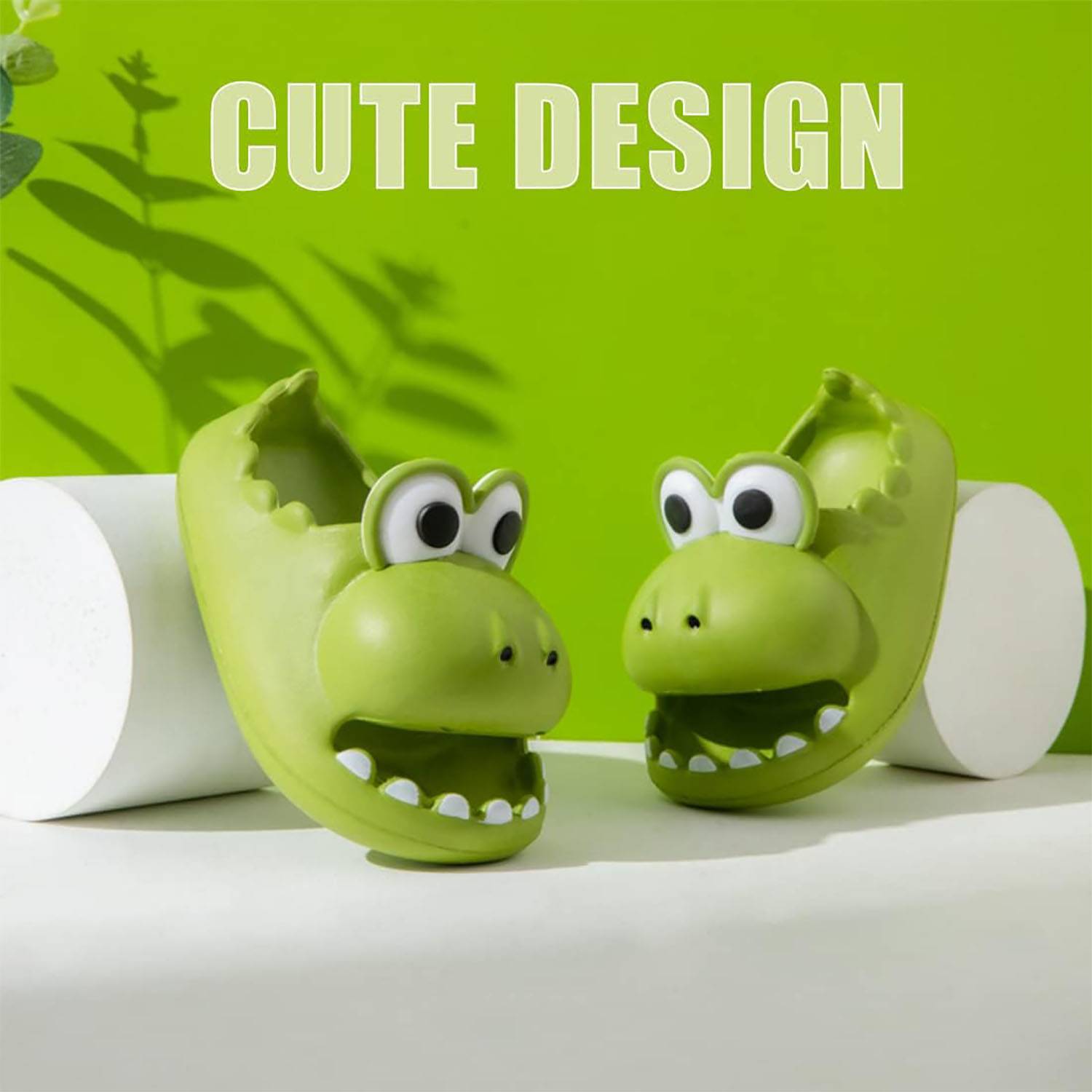 Dinosaur Slippers for Women Men Kids Anti-Slip Bathroom 10