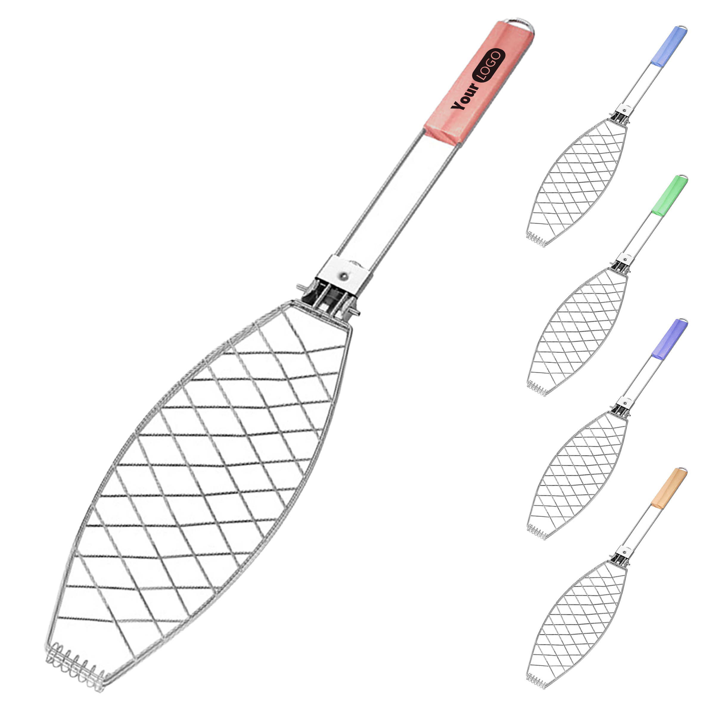 Stainless Steel Customizable Fish Grilling Basket For Bbq Lovers 3