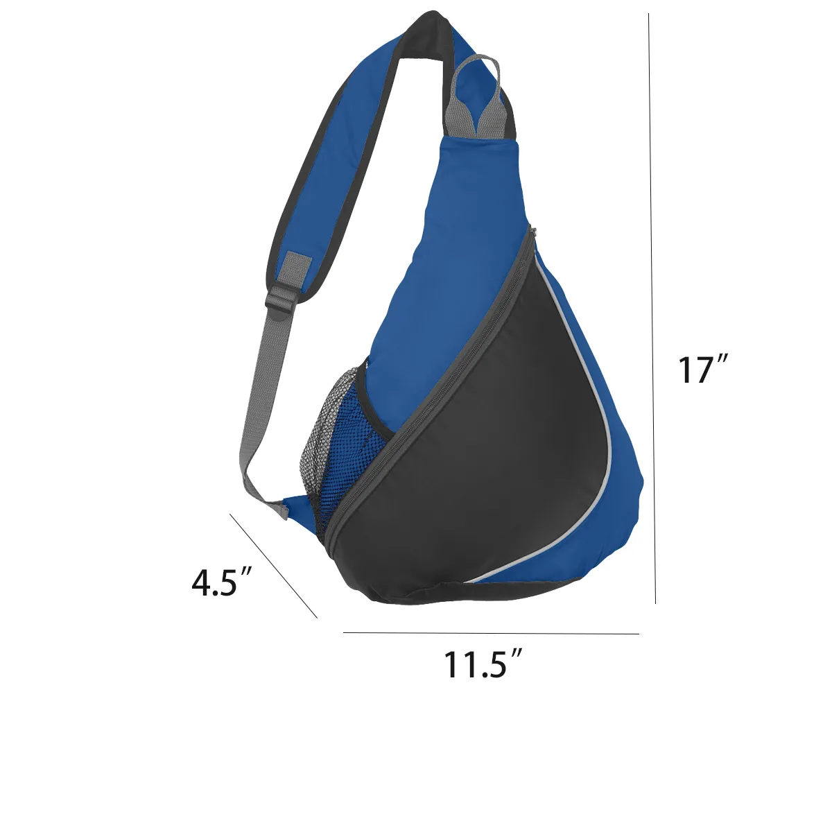 Zipper Multipurpose Crossbody Shoulder Sling Backpack 2