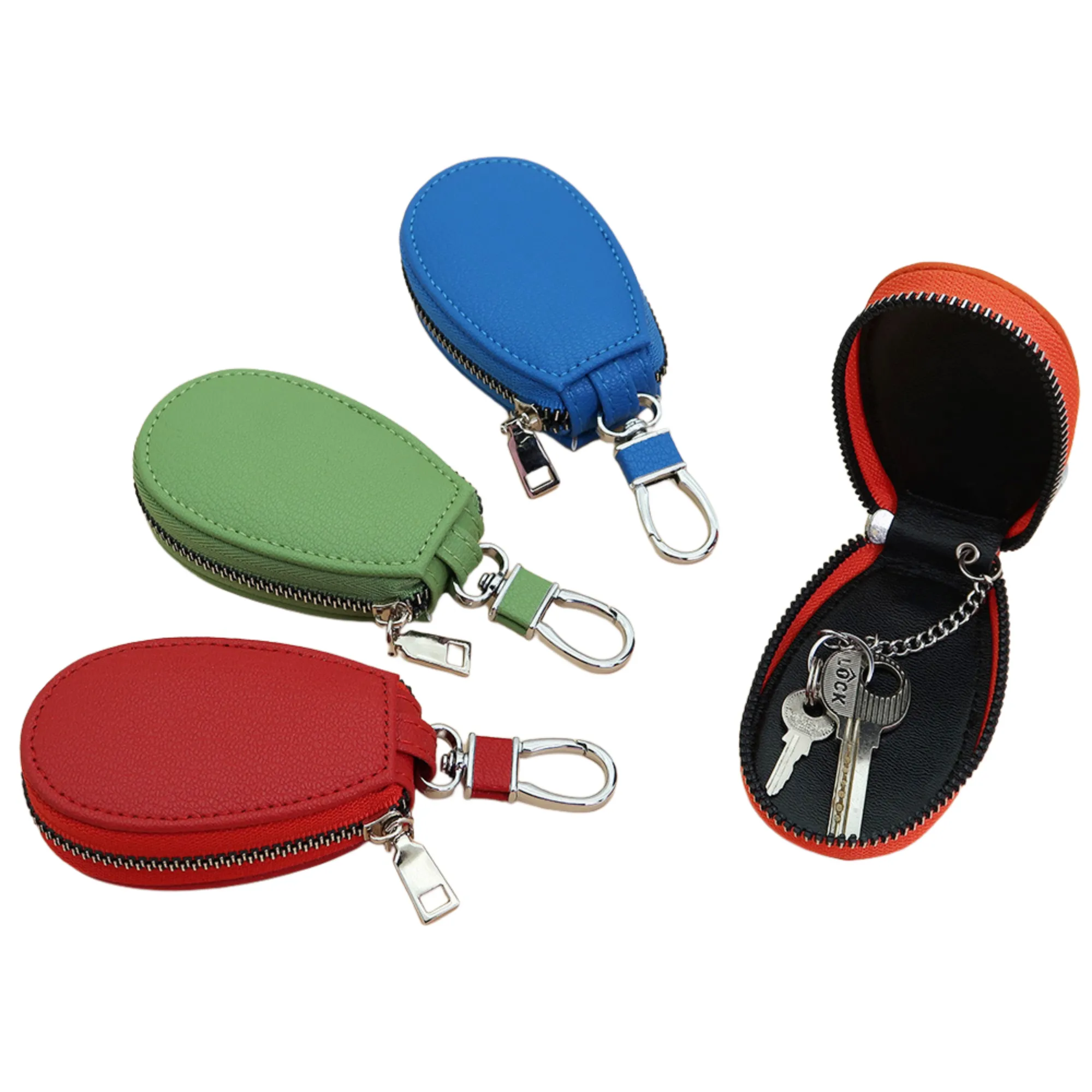 Mini Leather Car Key Bag 2