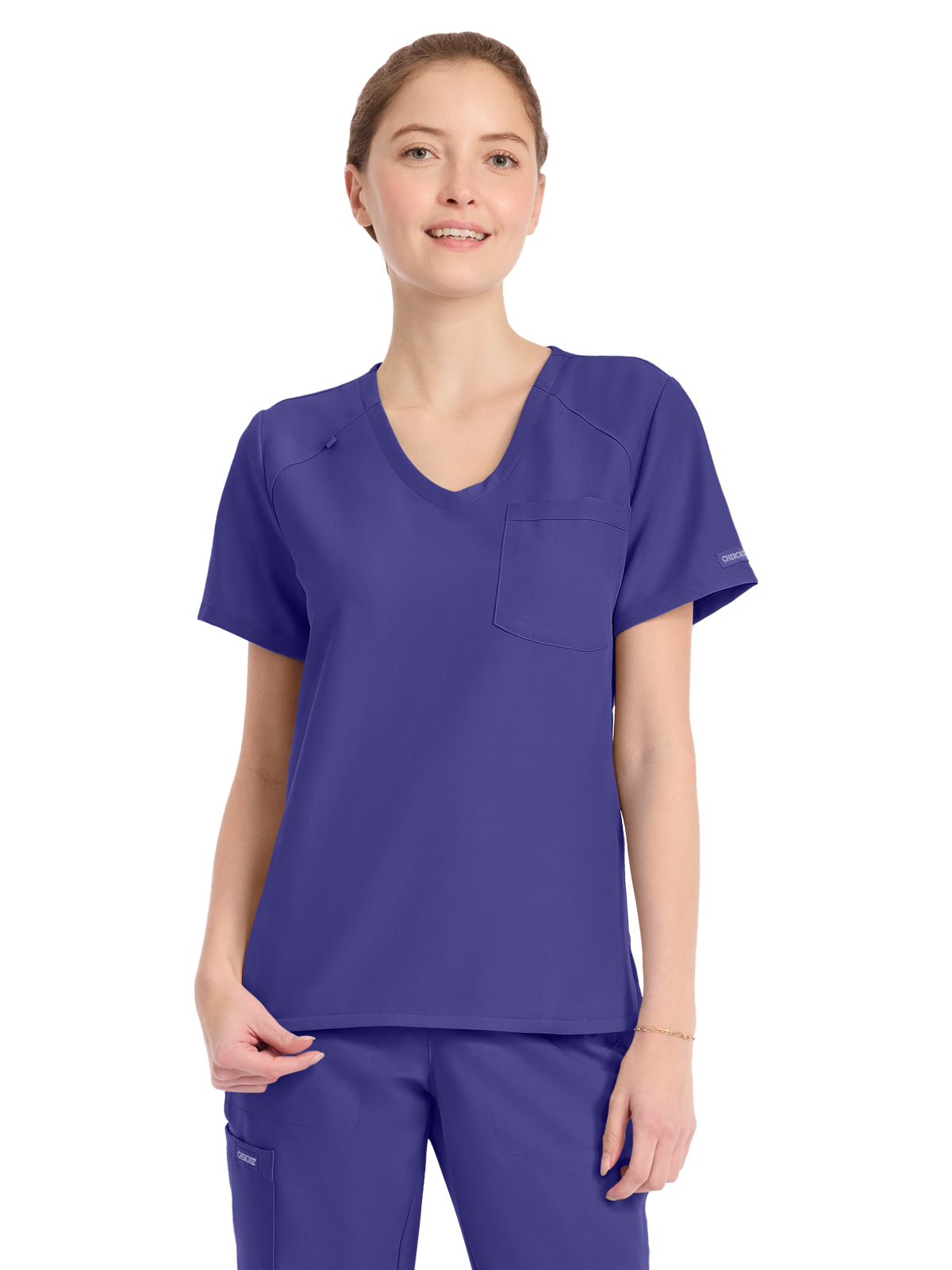 Cherokee - WW Originals Ultra - Women's 1-Pocket Tuck-In V-Neck Top 6