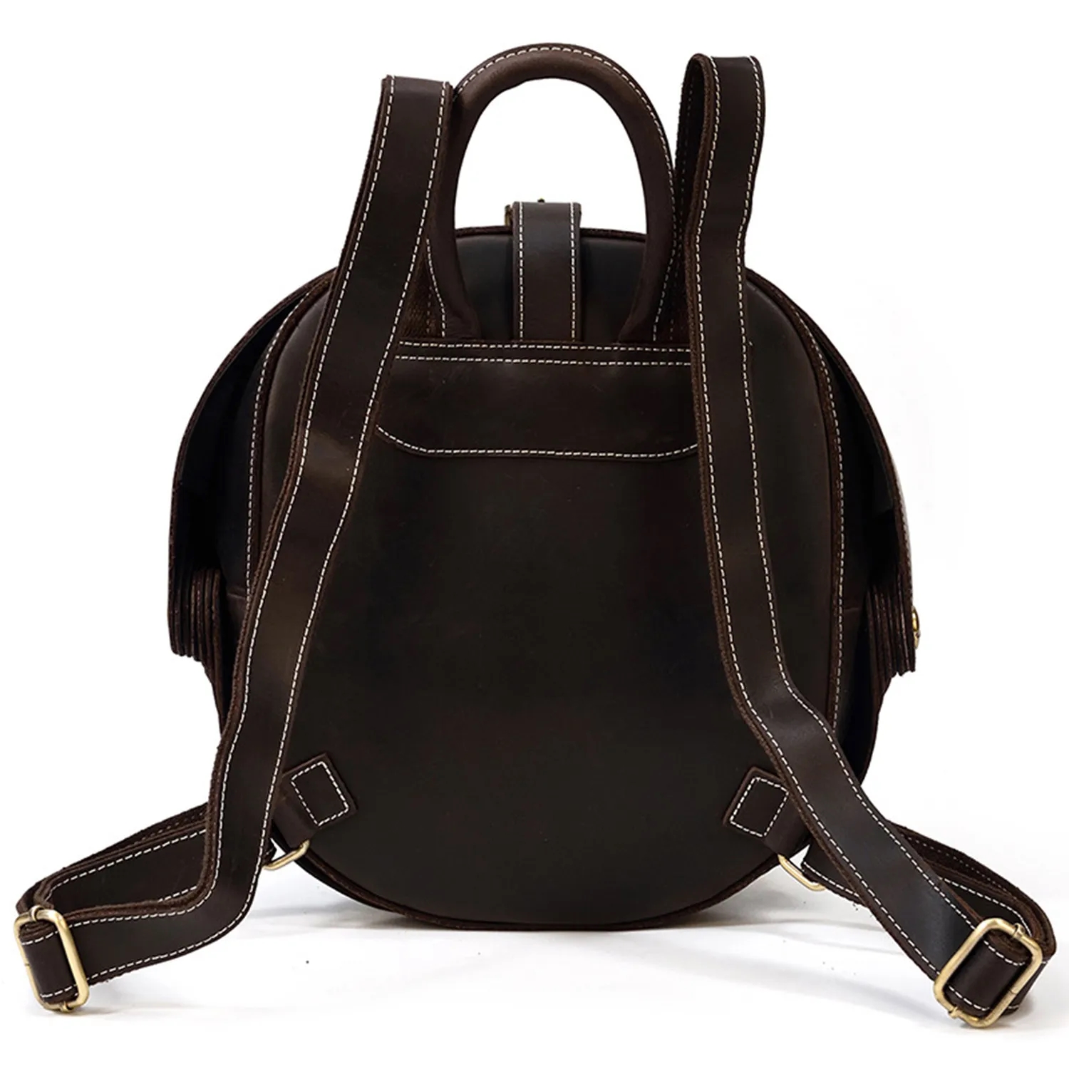 Leather Beetle Backpack 15