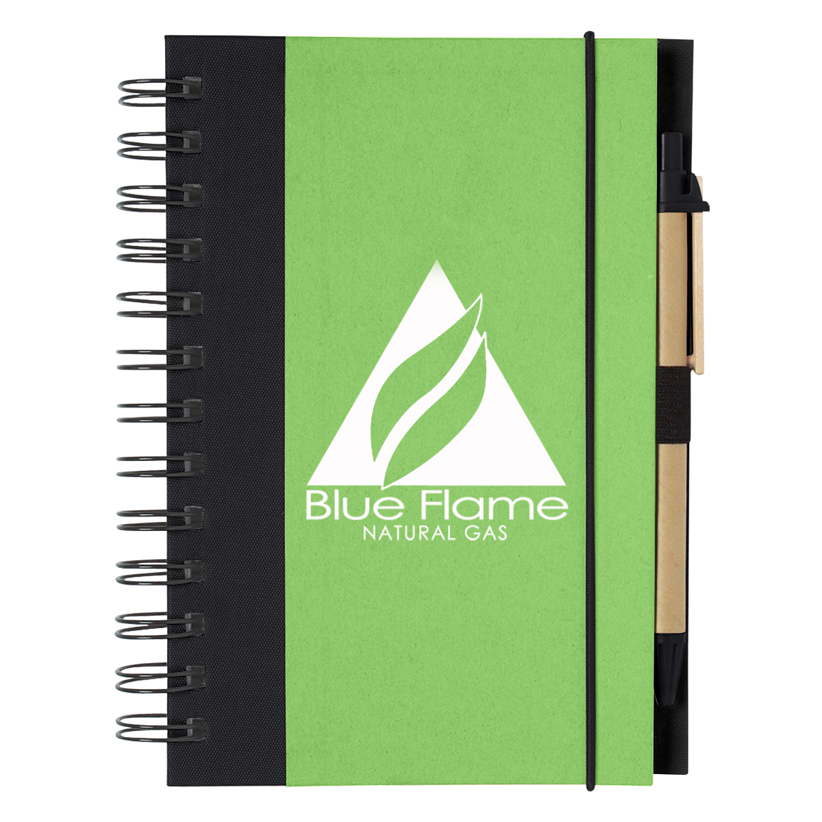 ECO-INSPIRED SPIRAL NOTEBOOK & PEN 5
