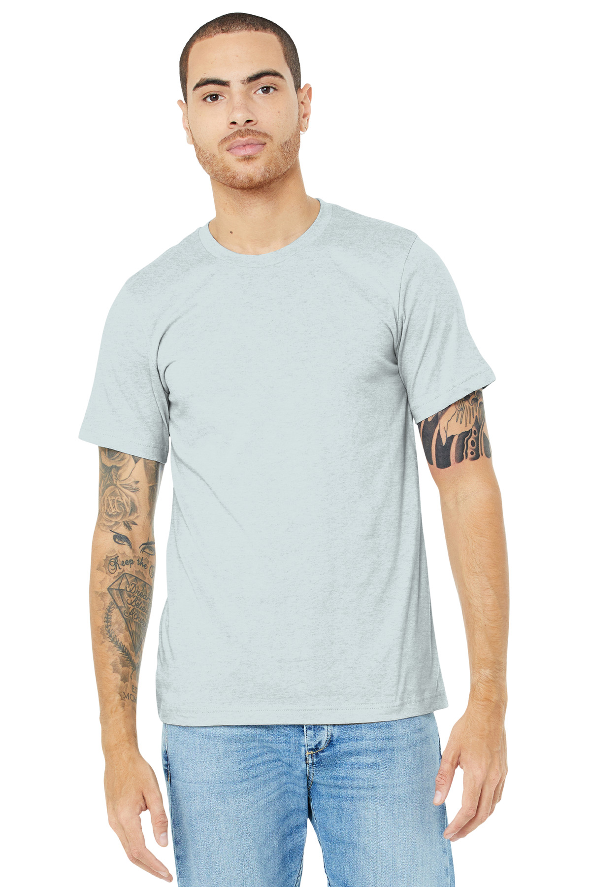 BELLA+CANVAS® Unisex Heather CVC Short Sleeve Tee 147