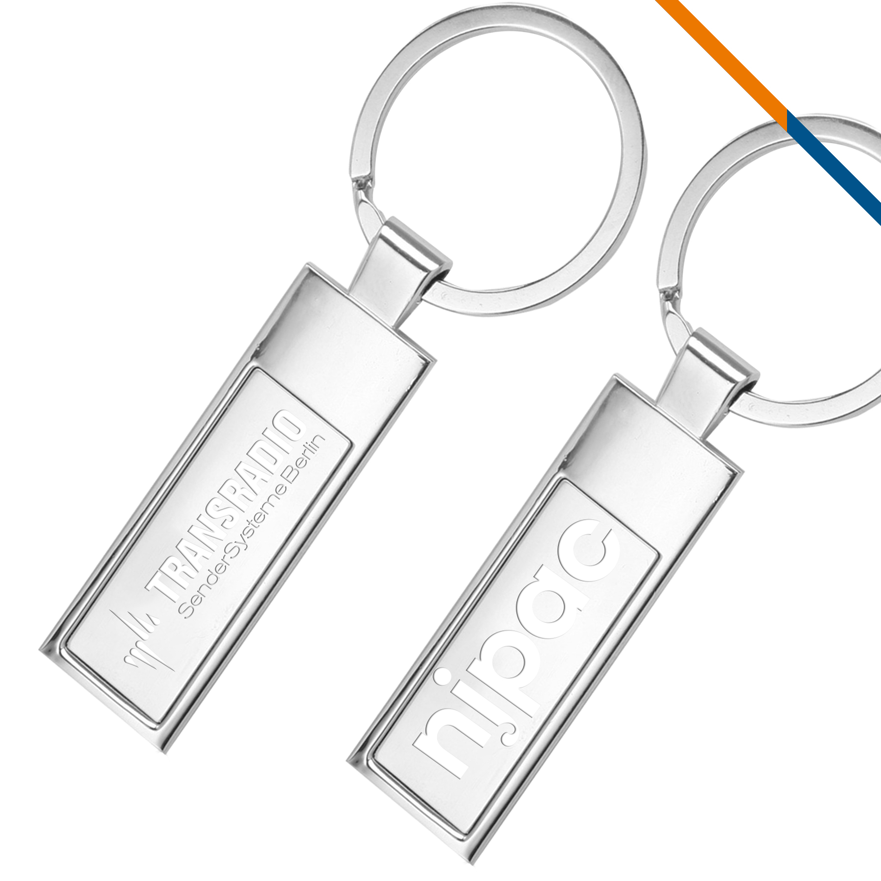 Howard Rectangular Keychain 3