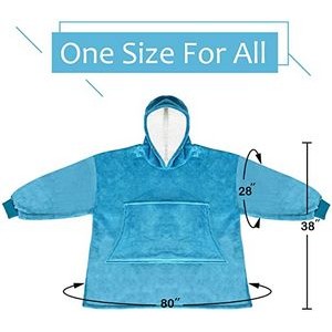 Wearable Sherpa Hoodie For Adults/Teens 2