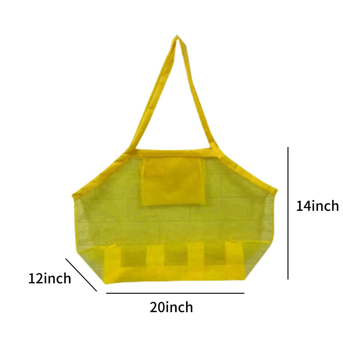 Oversized Polyester Beach Tote 20 Inch for Summer Trips 1