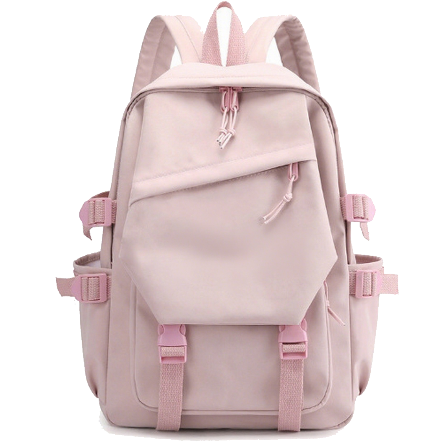 Water-Resistant Polyester Multi-Pocket Backpack 11