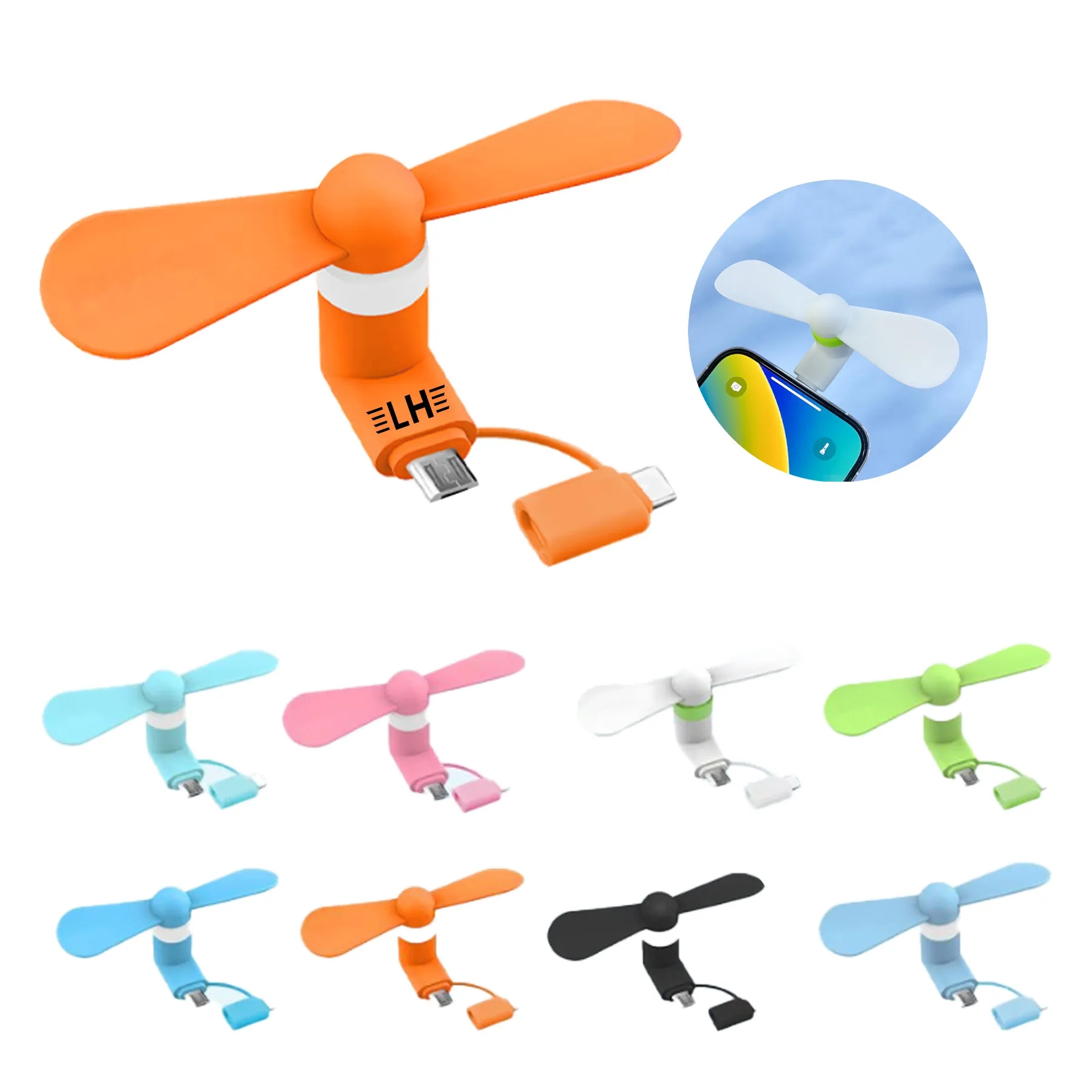 USB 2 in 1 Mobile Fan 2