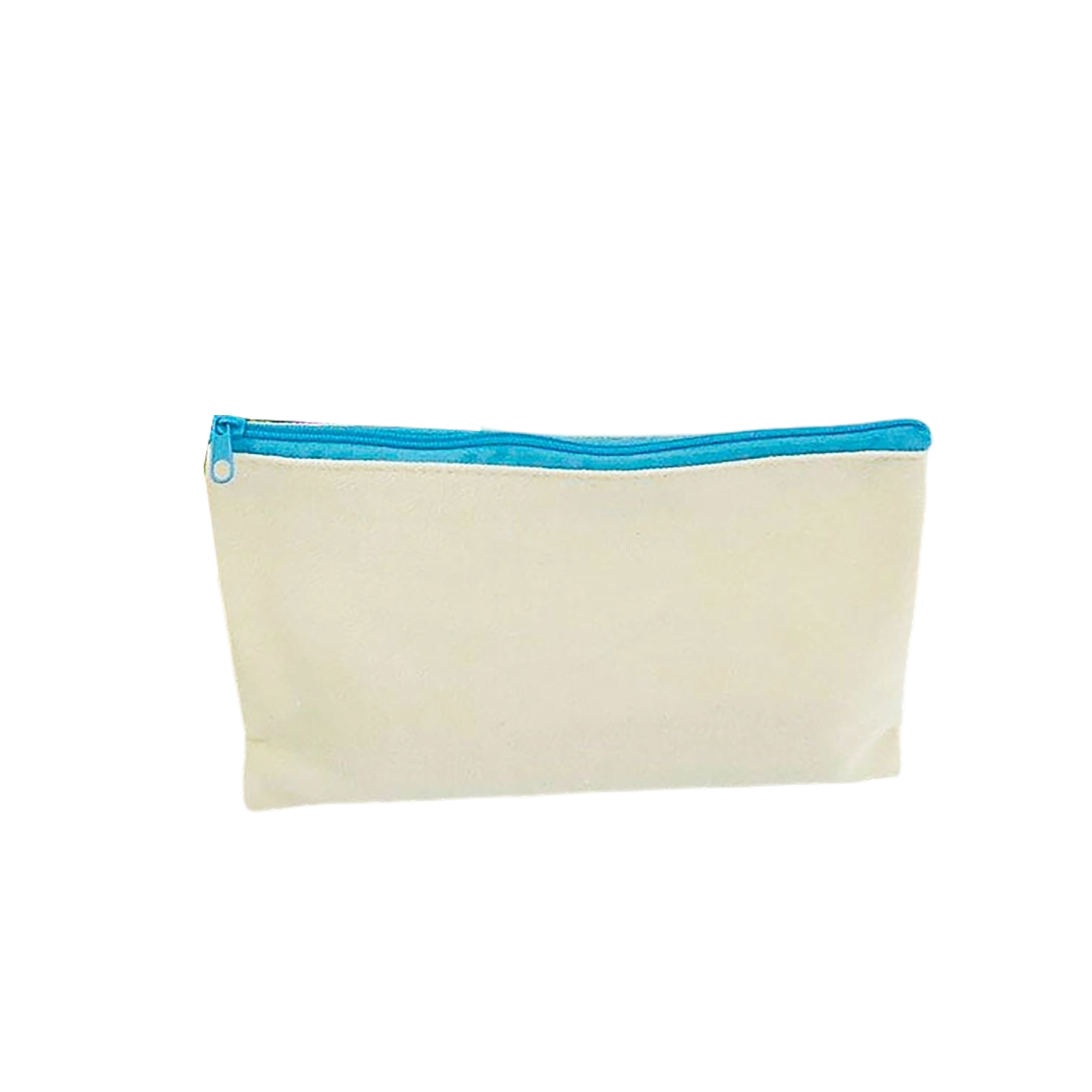 Canvas Zipper Pencil Pouch Organizer Multipurpose Bag 7.9" X 6" 4