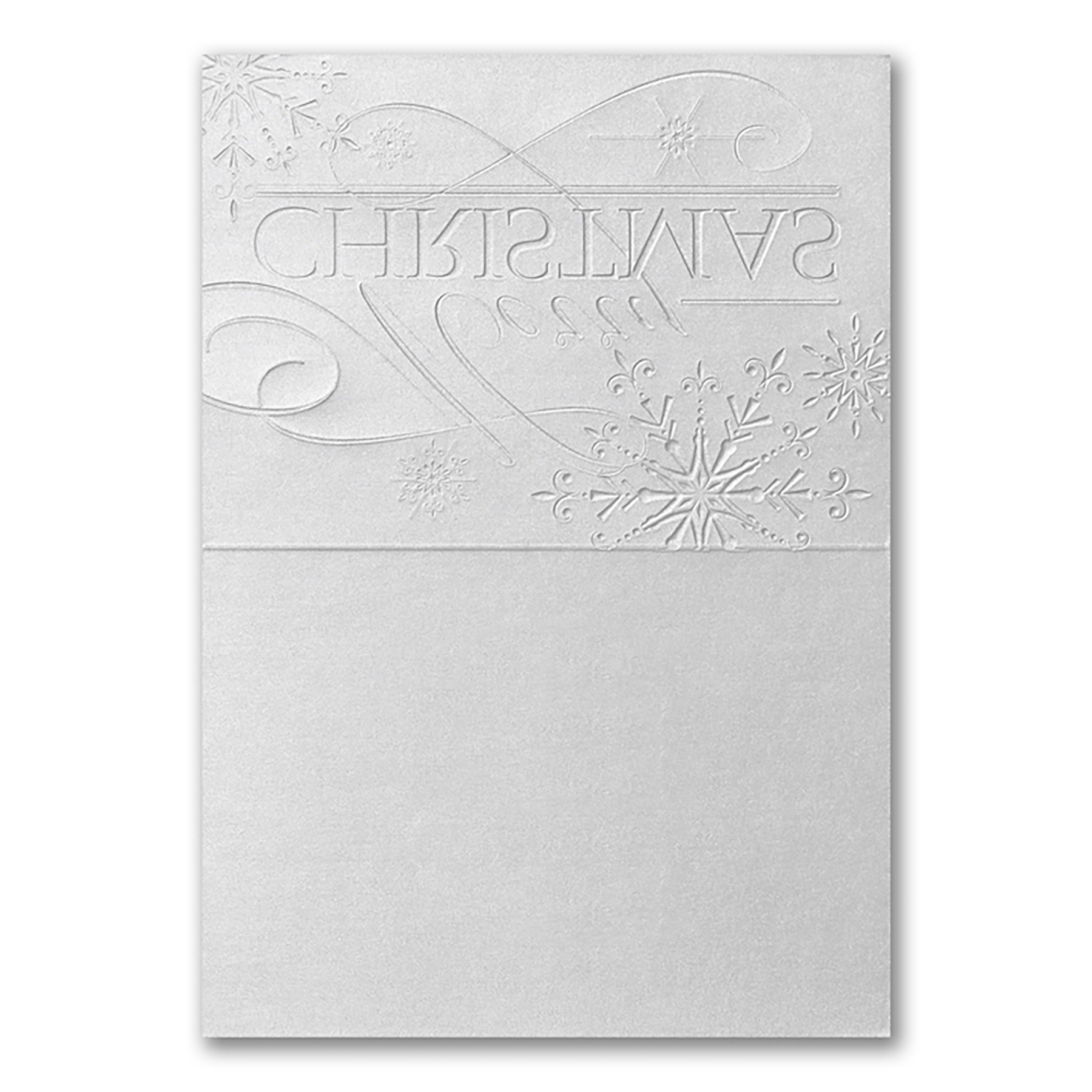 Sterling Shimmer Christmas Religious Card 4