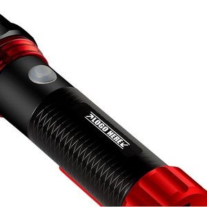 Alloy 4 In 1 Lighter With Flashlight Dual Electric Arc Jet Fire 20