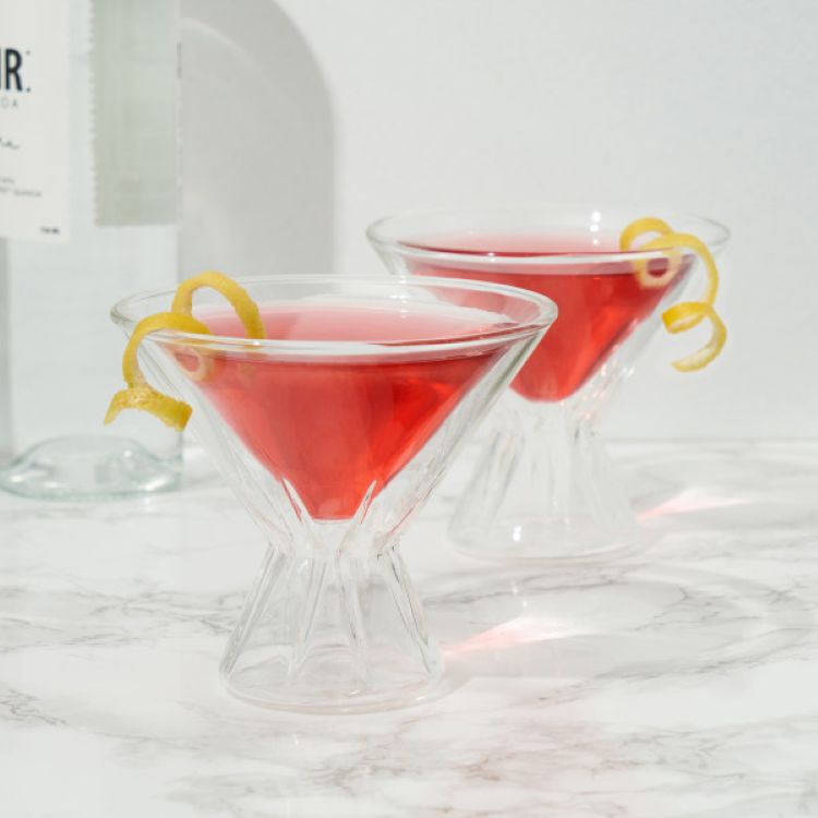 Viski® Double Walled Martini, set of 2 3