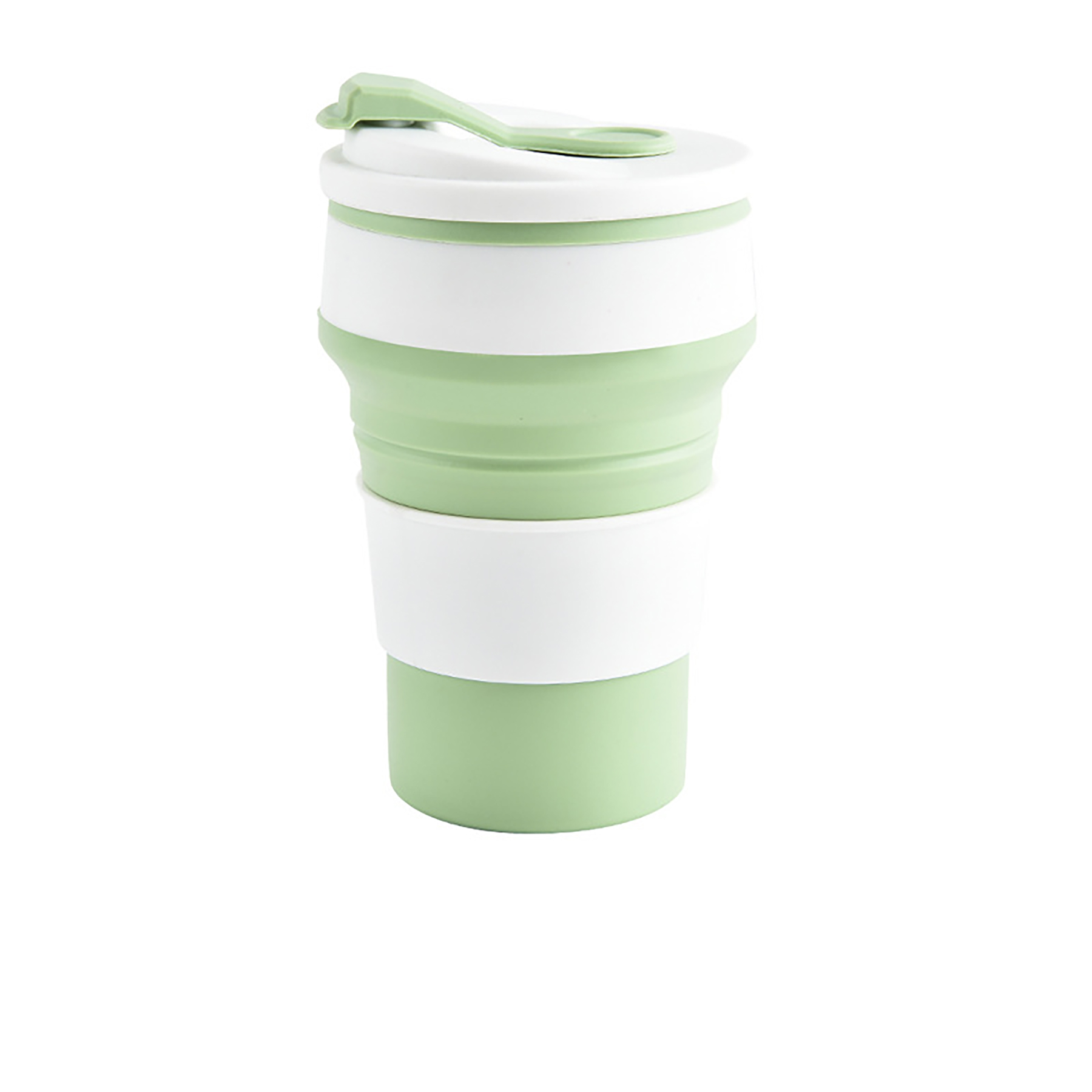Foldable 12 oz Silicone Travel Cup 7