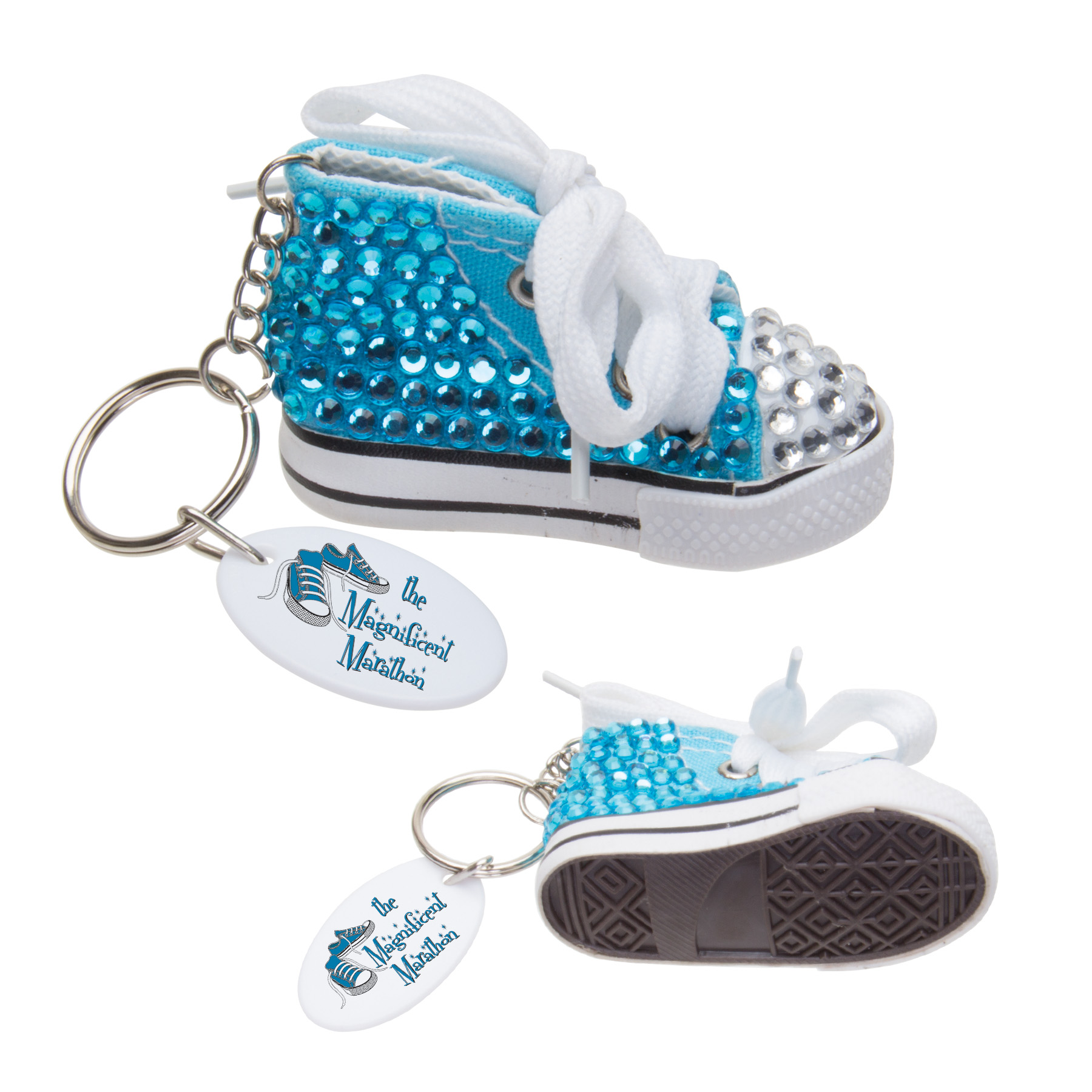 Gym Shoe Bling Keytag 5